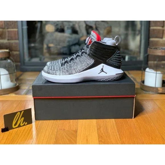 Nike Air Jordan 32 MVP Basketball Shoes Grey Black Men’s Size 10 Jordan 32 MVP - AA1253-002 for Sale | Authenticity  main image 2